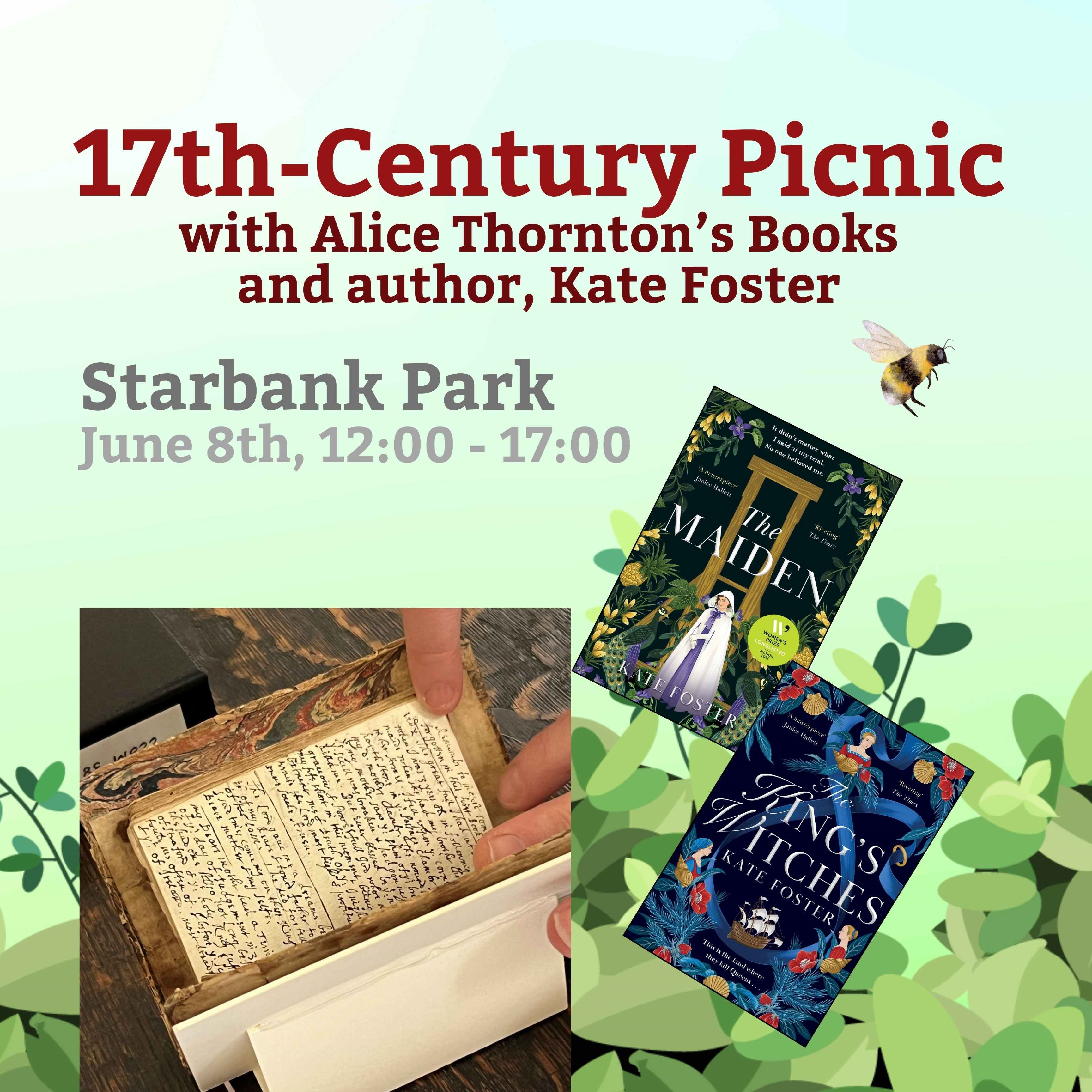 Project Team to Host Alice Thornton Picnic