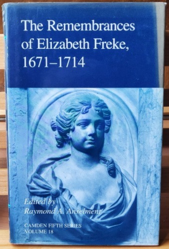 Photo of front cover of edition of Elizabeth Freke's Remembrances