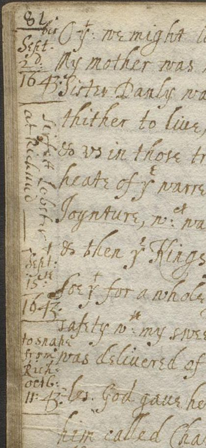 Marginal annotations on a manuscript page.