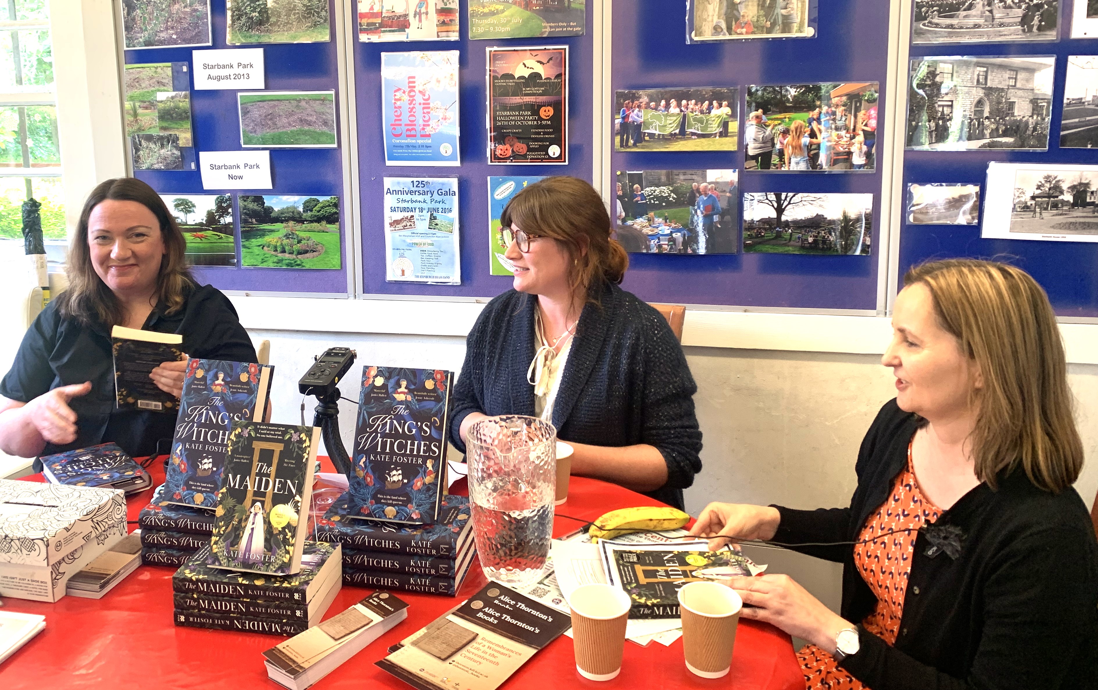 Kate Foster, Eleanor Thom and Cordelia Beattie.